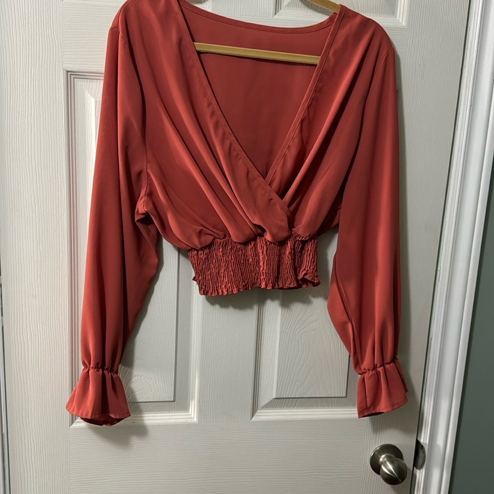 Cropped blouse